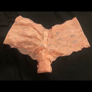 Lacy pink panties